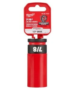 Milwaukee Tools Milwaukee SHOCKWAVE Impact Duty™ 1/2 Drive 7/8" SAE Lug Nut Wheel Socket 49-66-7812 9 Milwaukee Tools Milwaukee SHOCKWAVE Impact Duty™ 1/2 Drive 7/8" SAE Lug Nut Wheel Socket 49-66-7812 -Milwaukee Tool-shop 49 66 7812 9