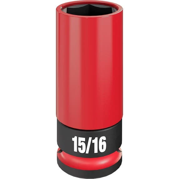 Milwaukee Tools Milwaukee SHOCKWAVE Impact Duty™ 1/2 Drive 15/16" SAE Lug Nut Wheel Socket 49-66-7813 3 Milwaukee Tools Milwaukee SHOCKWAVE Impact Duty™ 1/2 Drive 15/16" SAE Lug Nut Wheel Socket 49-66-7813
