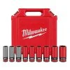 Milwaukee Tools Milwaukee SHOCKWAVE Impact Duty™ 1/2 Drive SAE & Metric 9PC Lug Nut Wheel Socket Set 49-66-7832 2 Milwaukee Tools Milwaukee SHOCKWAVE Impact Duty™ 1/2 Drive SAE & Metric 9PC Lug Nut Wheel Socket Set 49-66-7832 -Milwaukee Tool-shop 49 66 7832 1