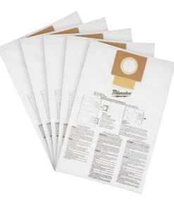 Milwaukee Tools Milwaukee Fleece Dust Bags (5PK) - 6 Gallon 49-90-1979