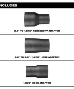 Milwaukee Tools Milwaukee Hose And Accessory Adaptor Kit 49-90-1991 11 Milwaukee Tools Milwaukee Hose And Accessory Adaptor Kit 49-90-1991 -Milwaukee Tool-shop 49 90 1991 includes