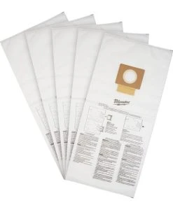 Milwaukee Tools Milwaukee Fleece Dust Bags (5PK) - 12 Gallon 49-90-1999