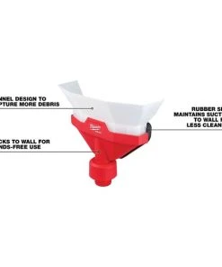 Milwaukee Tools Milwaukee AIR-TIP Dust Collector Vacuum Attachment 49-90-2022 -Milwaukee Tool-shop 49 90 2022 3 niopuhqrawqgpfmn