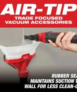 Milwaukee Tools Milwaukee AIR-TIP Dust Collector Vacuum Attachment 49-90-2022 -Milwaukee Tool-shop 49 90 2022 4 lkaodsqlvjoydfkh