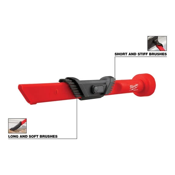 Milwaukee Tools Milwaukee AIR-TIP 3-in-1 Crevice And Brush Tool Vacuum Attachment 49-90-2023 4 Milwaukee Tools Milwaukee AIR-TIP 3-in-1 Crevice And Brush Tool Vacuum Attachment 49-90-2023 - Image 2