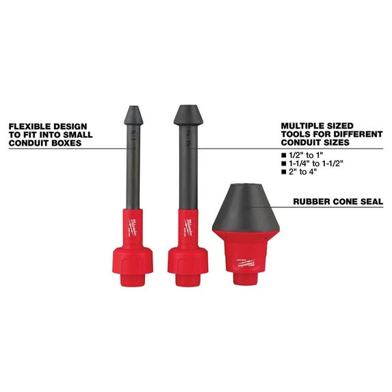 Milwaukee Tools Milwaukee AIR-TIP Conduit Line Puller Kit 49-90-2024 4 Milwaukee Tools Milwaukee AIR-TIP Conduit Line Puller Kit 49-90-2024 - Image 2