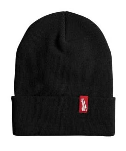 Milwaukee Tools Milwaukee Acrylic Cuffed Beanie - Black 506B