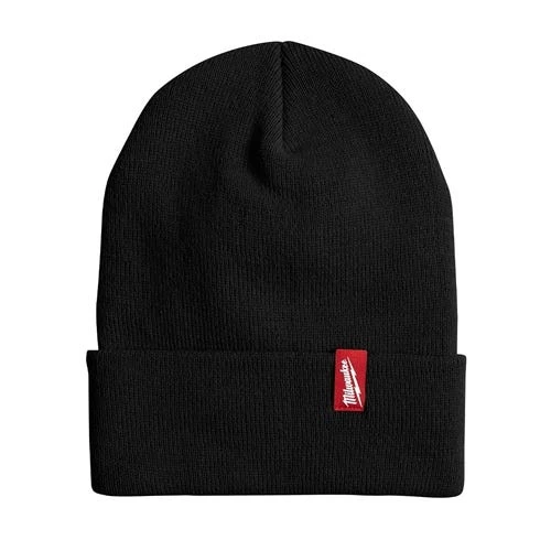 Milwaukee Tools Milwaukee Acrylic Cuffed Beanie - Black 506B 3 Milwaukee Tools Milwaukee Acrylic Cuffed Beanie - Black 506B