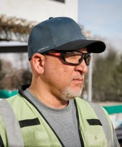 Milwaukee Tools Milwaukee WORKSKIN Performance Fitted Hat - Blue 507BL -Milwaukee Tool-shop 507bl 4