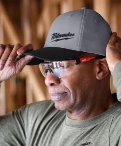 Milwaukee Tools Milwaukee WORKSKIN Performance Fitted Hat - Dark Gray 507DG -Milwaukee Tool-shop 507dg 3 2