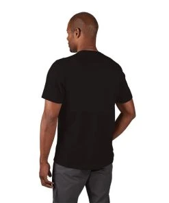 Milwaukee Tools Milwaukee Hybrid Short Sleeve Work Tee - Black 603B -Milwaukee Tool-shop 603b 3