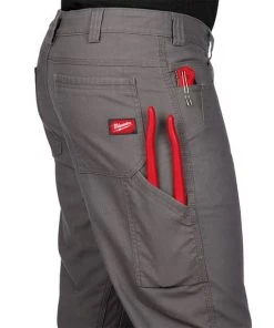 Milwaukee Tools Milwaukee Heavy Duty Flex Gray Work Pants 701G -Milwaukee Tool-shop 701g 3 kjqg5gcupcvvd81y