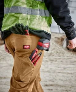 Milwaukee Tools Milwaukee Heavy Duty Flex Khaki Work Pants 701K -Milwaukee Tool-shop 701k 6 5orfawlwqhqw0ast