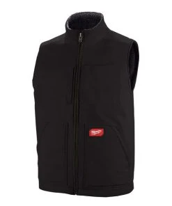 Milwaukee Tools Milwaukee Heavy Duty Sherpa-Lined Vest - Black 801B