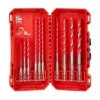 Milwaukee Tools Milwaukee 10pc. SHOCKWAVE Impact Duty Carbide Hammer Drill Bit Kit For PACKOUT 48-20-9058 -Milwaukee Tool-shop 9058 1
