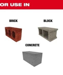 Milwaukee Tools Milwaukee 10pc. SHOCKWAVE Impact Duty Carbide Hammer Drill Bit Kit For PACKOUT 48-20-9058 -Milwaukee Tool-shop 9058 3