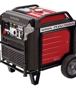 Honda Power Equipment Honda EU7000iS Super Quiet 7000 Watt Portable Industrial Inverter Generator W/ Co-Minder Detection System EU7000IAN