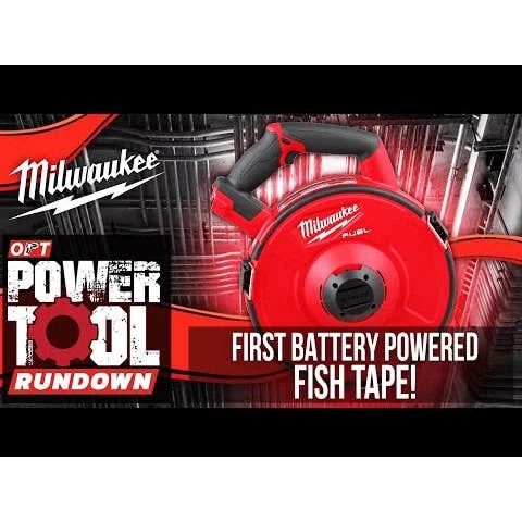 Milwaukee Tools Milwaukee M18 FUEL ANGLER 120' Steel Pulling Fish Tape Kit 2873A-22 4 Milwaukee Tools Milwaukee M18 FUEL ANGLER 120' Steel Pulling Fish Tape Kit 2873A-22 - Image 2
