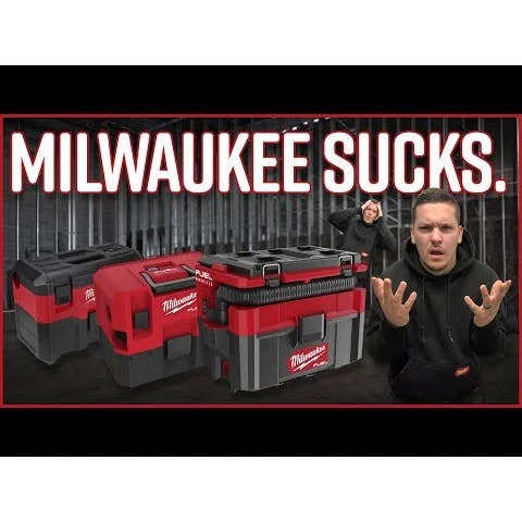 Milwaukee Tools Milwaukee M18 FUEL PACKOUT 2.5 Gallon Wet/Dry Vacuum 0970-20 7 Milwaukee Tools Milwaukee M18 FUEL PACKOUT 2.5 Gallon Wet/Dry Vacuum 0970-20 - Image 5