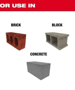 Milwaukee Tools Milwaukee 7pc. SHOCKWAVE Impact Duty Carbide Multi-Material Drill Bit Kit For PACKOUT 48-20-8899 -Milwaukee Tool-shop masonry for use in