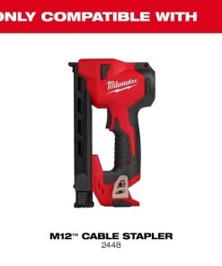 Milwaukee Tools Milwaukee 1" Insulated Cable Staples (Box Of 600) MNM1-600 -Milwaukee Tool-shop mnm1 600 4