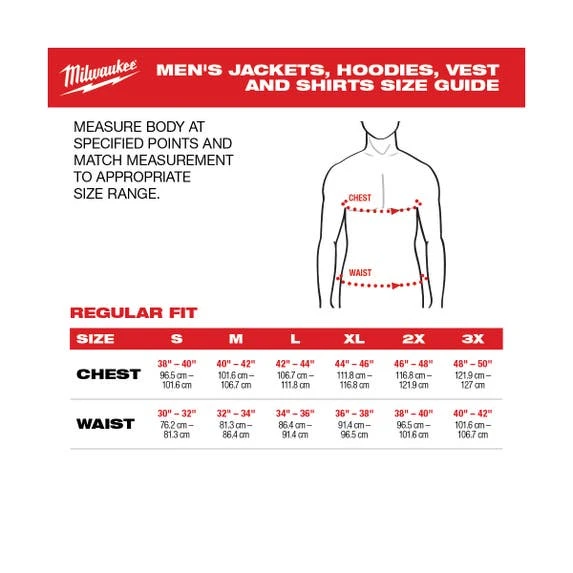 Milwaukee Tools Milwaukee M12 Heated ToughShell Jacket Navy Blue Kit 204BL-21 15 Milwaukee Tools Milwaukee M12 Heated ToughShell Jacket Navy Blue Kit 204BL-21 - Image 13