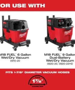 Milwaukee Tools Milwaukee 1-7/8" Wet Floor Nozzle 49-90-1985 11 Milwaukee Tools Milwaukee 1-7/8" Wet Floor Nozzle 49-90-1985 -Milwaukee Tool-shop vac consumable compatibility 0910 0920 5