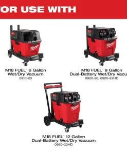 Milwaukee Tools Milwaukee Large Wet/Dry Vacuum HEPA Filter 49-90-1977 -Milwaukee Tool-shop vac consumable compatibility 1